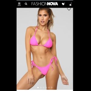 Neon Pink Swim (Brighter Than You Think)